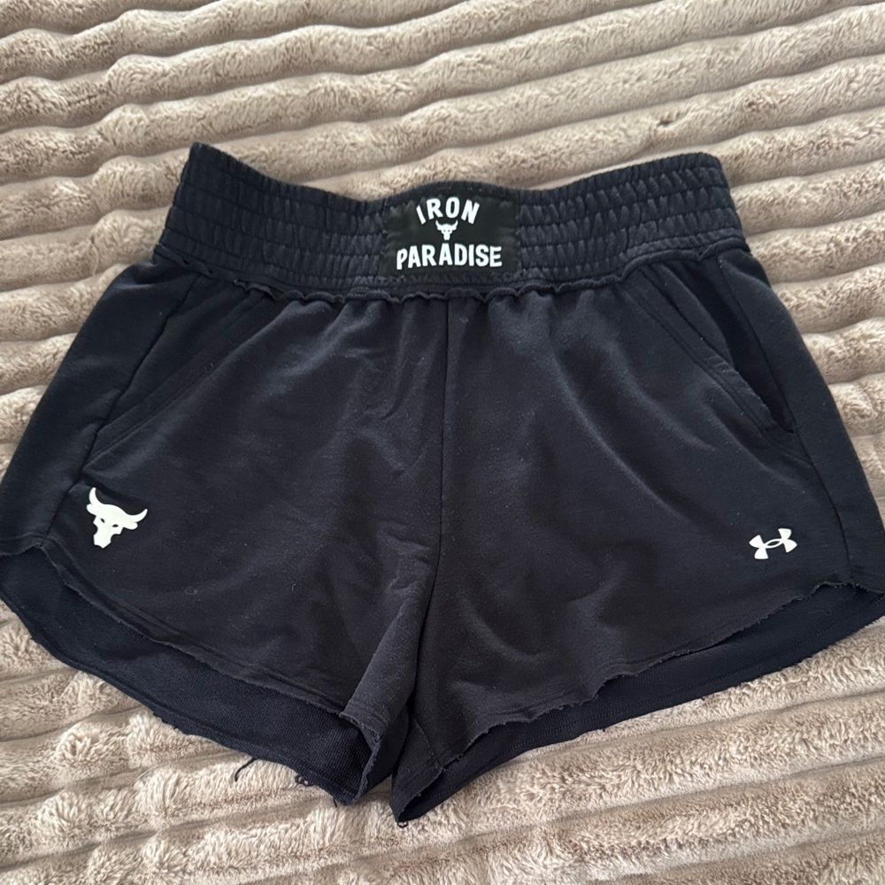 Under Armour Women's Black Athletic Shorts